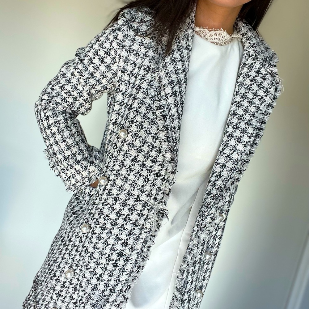 🌸Tweed Vintage Vibe Long Coat